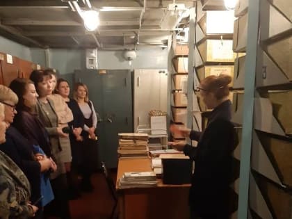 Представители архивной службы округа приняли участие в  методическом совете