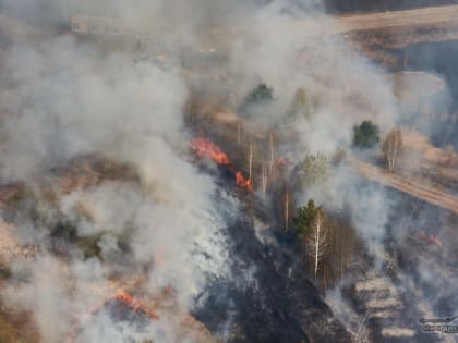 Госавтоинспекция из-за дыма от пожаров ограничила движение на автодороге Верхняя Пышма – Невьянск