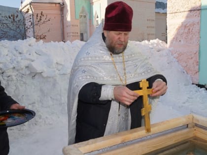 В Храме ИК-12 г. Нижний Тагил прошли крещенские купания ВИДЕО