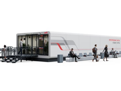 Капсульный вокзал на станции Шарташ Екатеринбурга стал первым в России