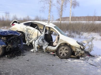 Под Каменском-Уральским в ДТП погибла женщина, еще трое пассажиров, в том числе двое несовершеннолетних, получили травмы