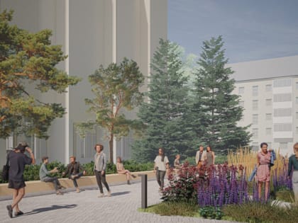 Возле УрГЭУ уберут забор, который поставили 20 лет назад для строительства нового корпуса