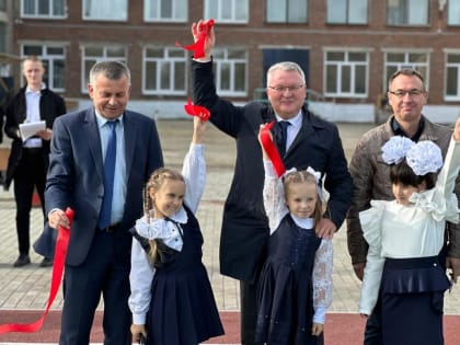 Открытие нового стадиона в поселке Пригородный
