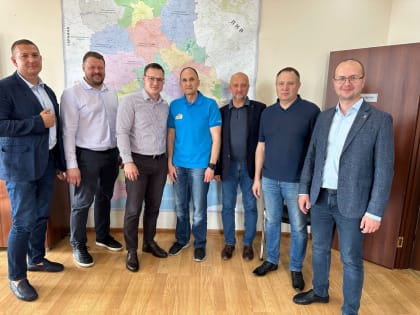 Делегация уральских медиков побывала в Донецкой народной республике