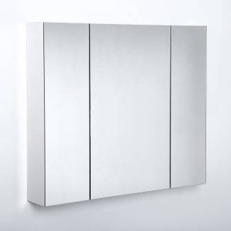 Kronenbach Plana 2.0 Spiegelschrank 80 cm, mit 3 Türen und LED-Aufsatzleuchte