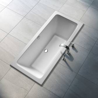 Kronenbach Cube Duo-Badewanne 170 x 75 cm