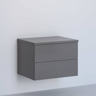 Kronenbach Cube Sideboard 61 cm mit 2 Auszügen und TIP-ON