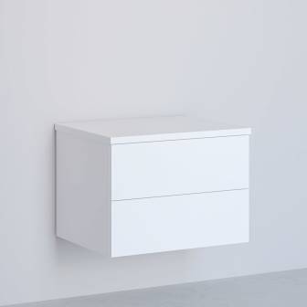 Kronenbach Cube Sideboard 61 cm mit 2 Auszügen und TIP-ON