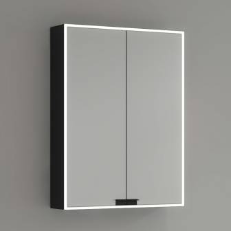 Kronenbach Cube Spiegelschrank 60 x 80 cm mit umlaufender LED-Beleuchtung