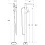 Kronenbach AQA Wannen-Standbatterie - NML