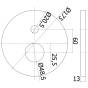 Kronenbach Unterputz-Wannenthermostat 2.0 NML