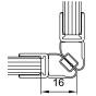 Kronenbach Ersatzmagnetdichtung 90° (senkrecht; VPE2)