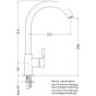 Kronenbach AQA RADIUS Spültischarmatur - NML