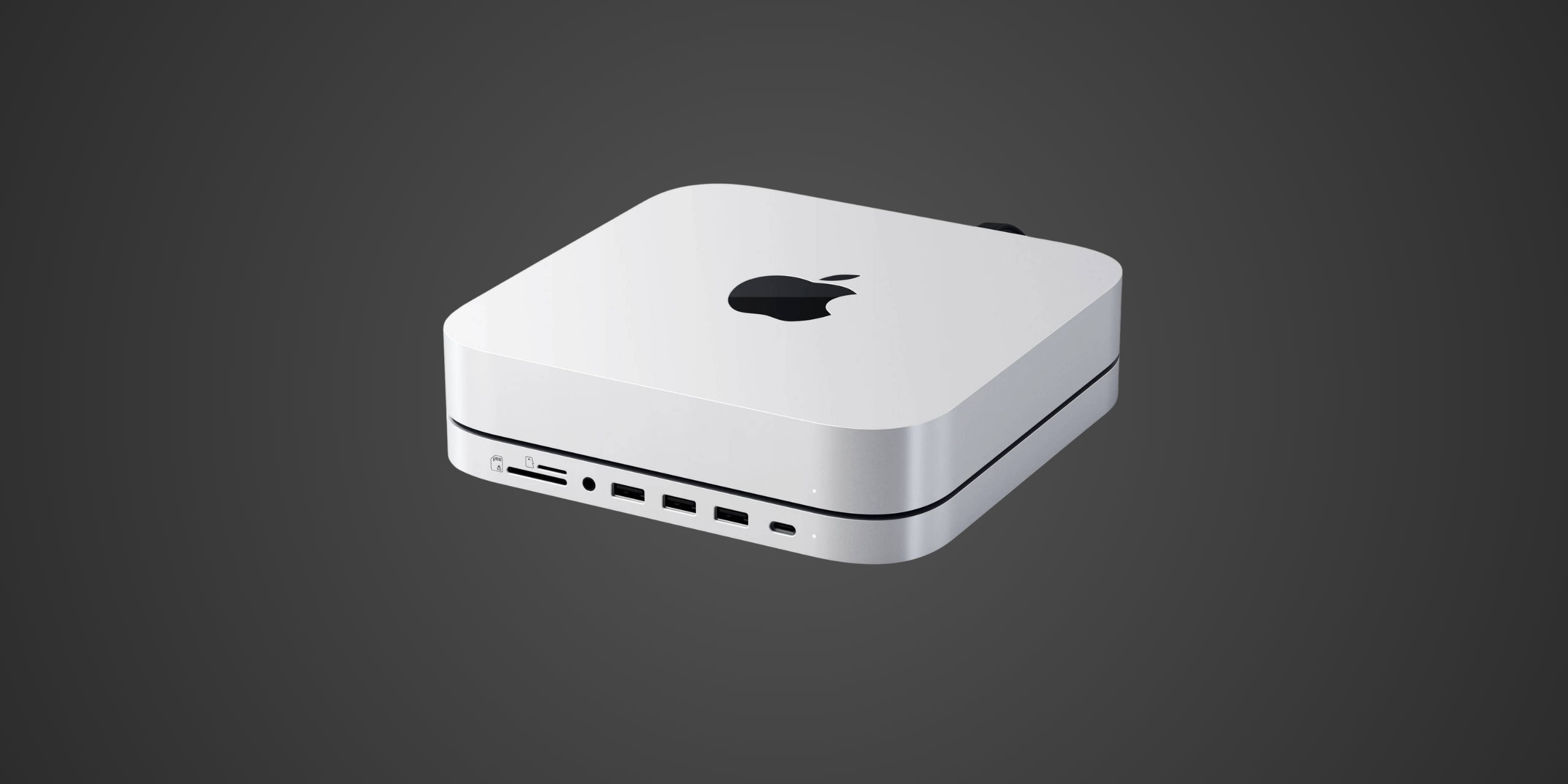 Satechi Mac M2 Mini & Studio Stand & Hub — NVMe SSD