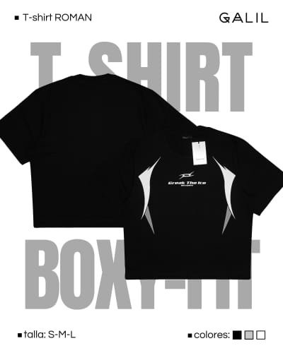 Polera Boxy Fit Greak