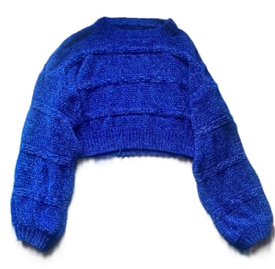 Chompa estilo crop