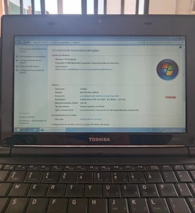Netbook Toshiba