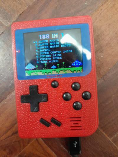 Consola de videojuegos portatil