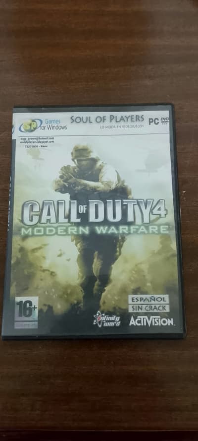 Videojuego De Calle Of duty Para Pc