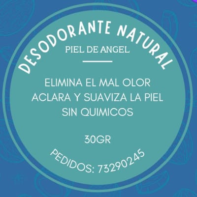 Desodorante Natural Piel de Ángel 30g