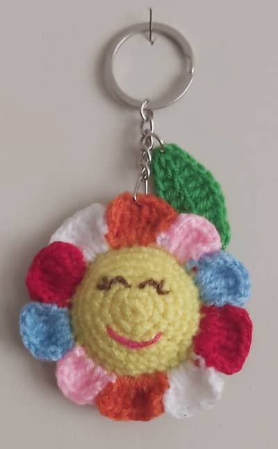 Llaveritos varios tejidos a crochet