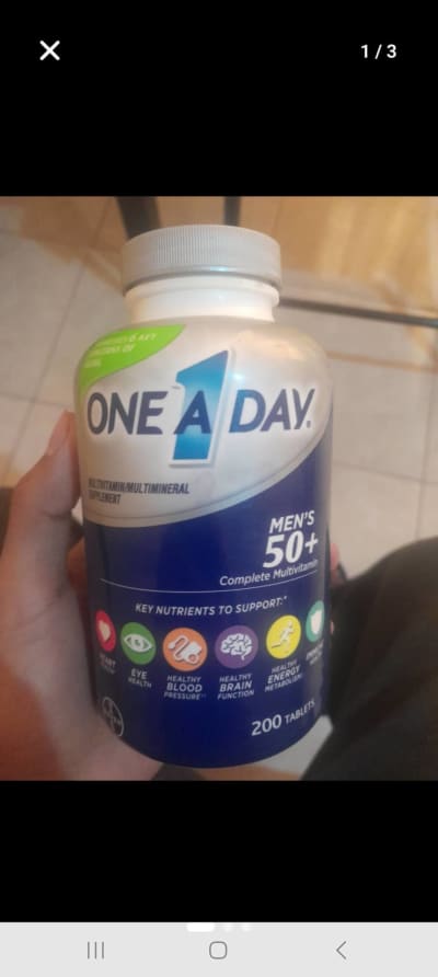 One A Day Men's 50+ Multivitamínico
