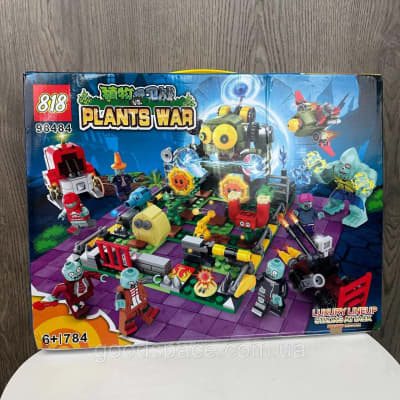 🌻Set Bloques Plantas vs Zombies 784pcs