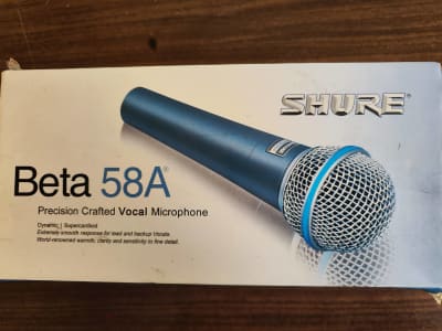 Micrófono Shure Beta 58A Profesional