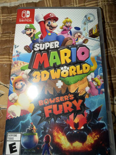 Mario 3D world + bowsers fury