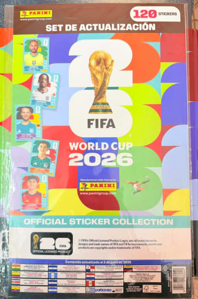 Set de actualización panini 2026