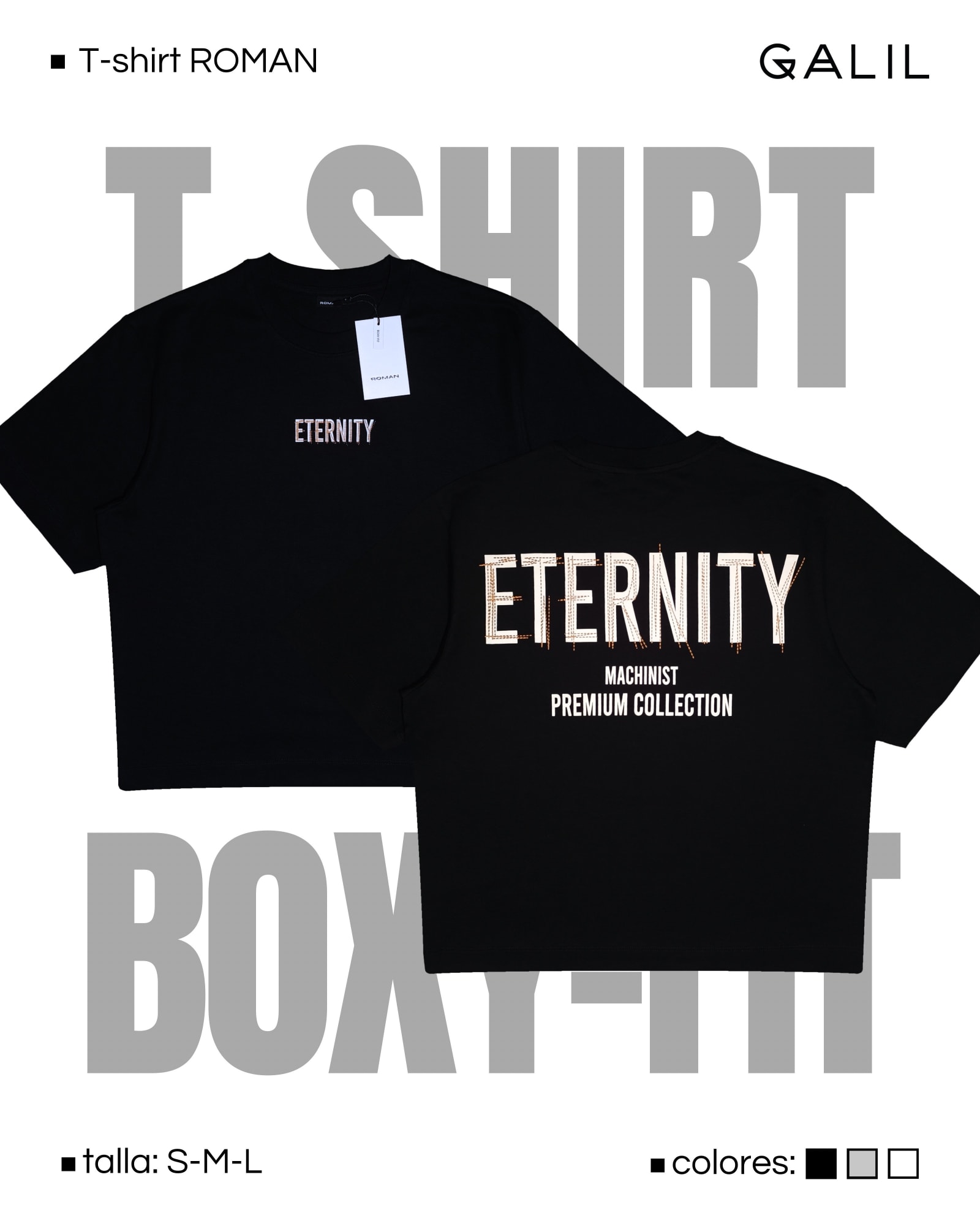 Polera Boxy fit
