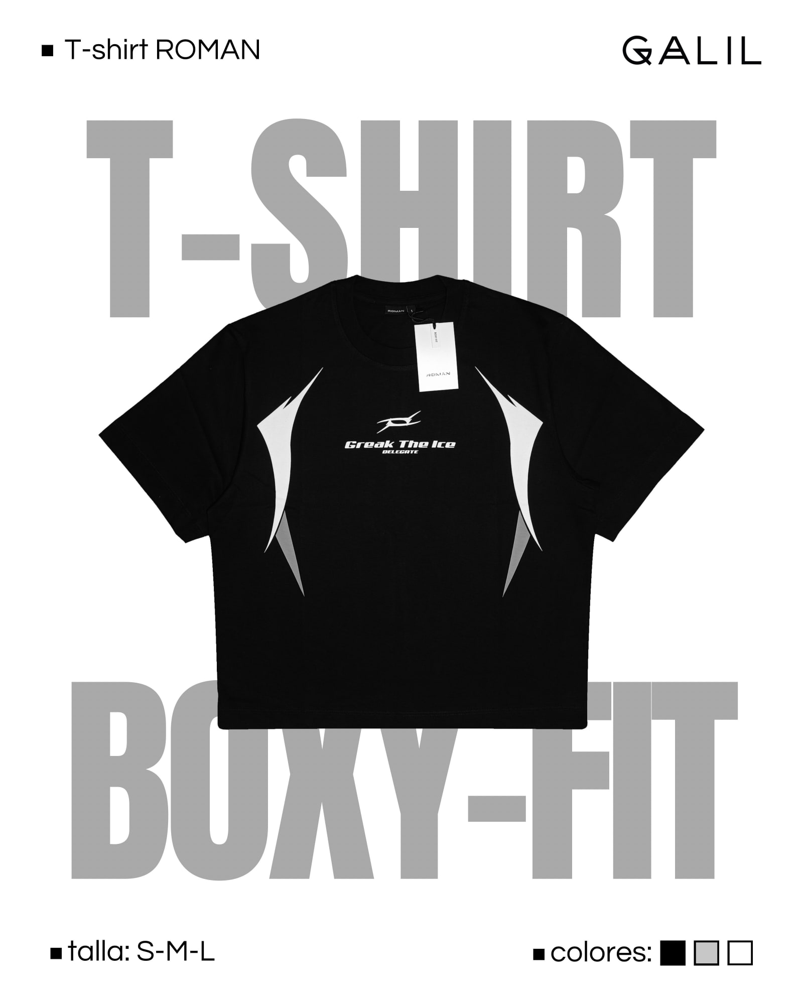 Polera Boxy Fit Greak — imagen 2