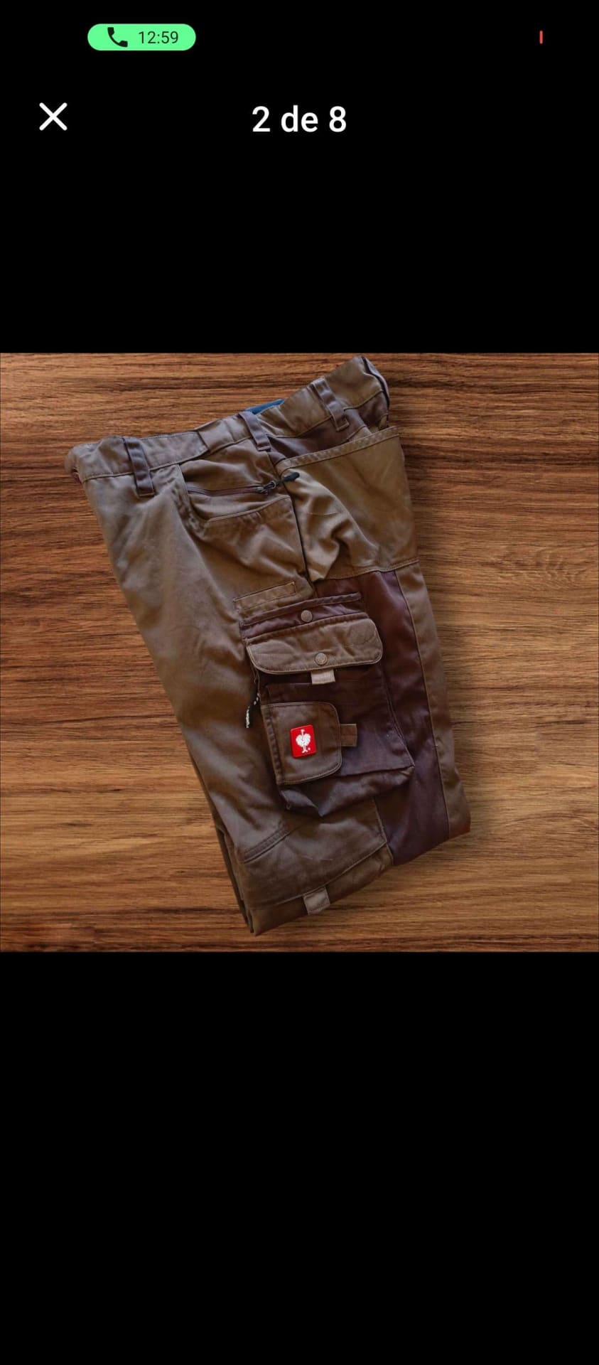 Pantalón cargo Aleman
