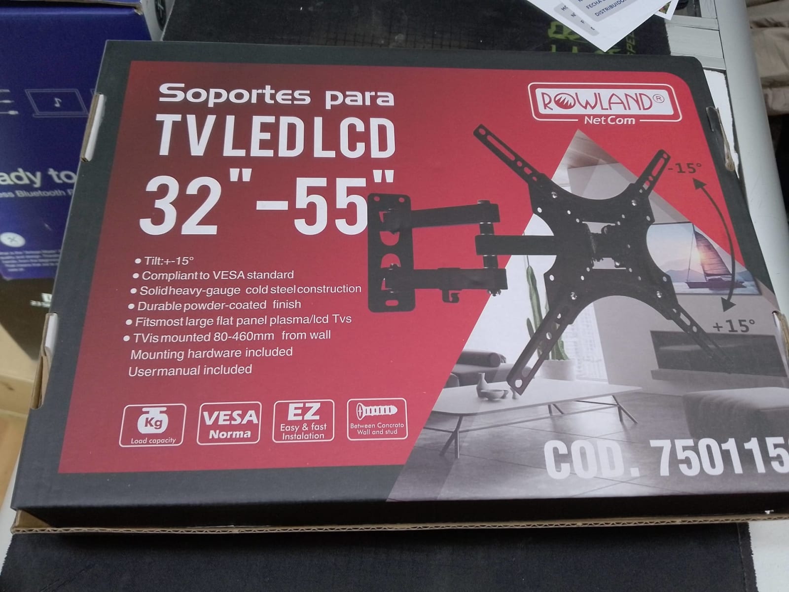 Soporte de pared para tv