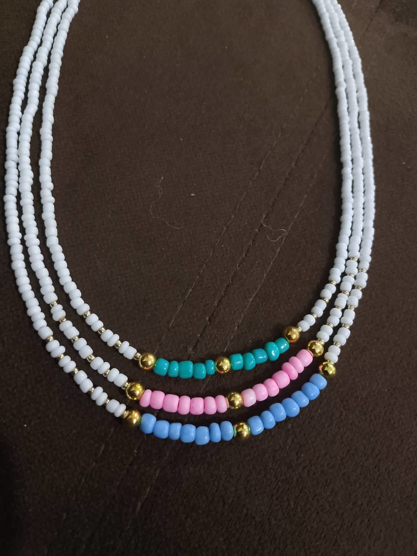 Set de Collares Artesanales de Cuentas — imagen 2