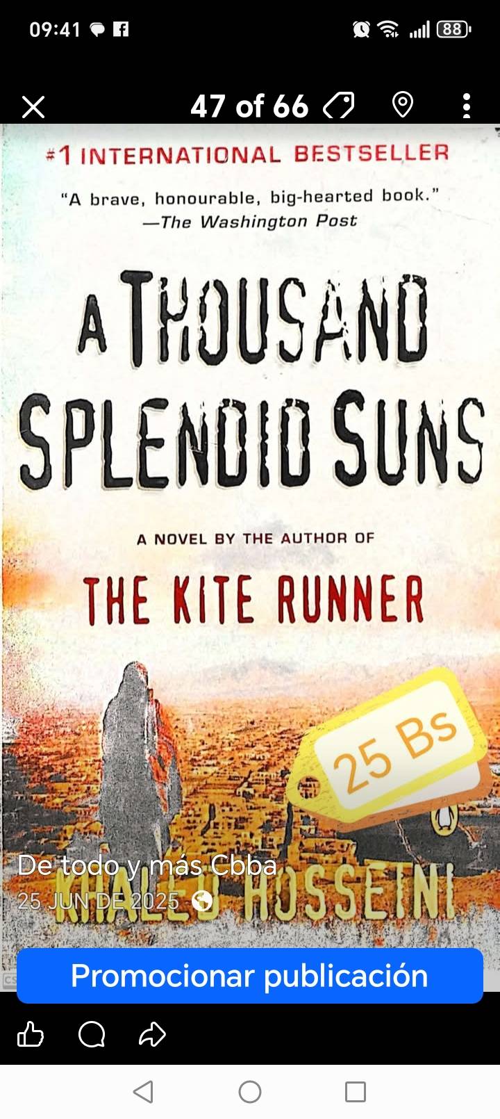 A Thousand Splendid Suns - Inglés