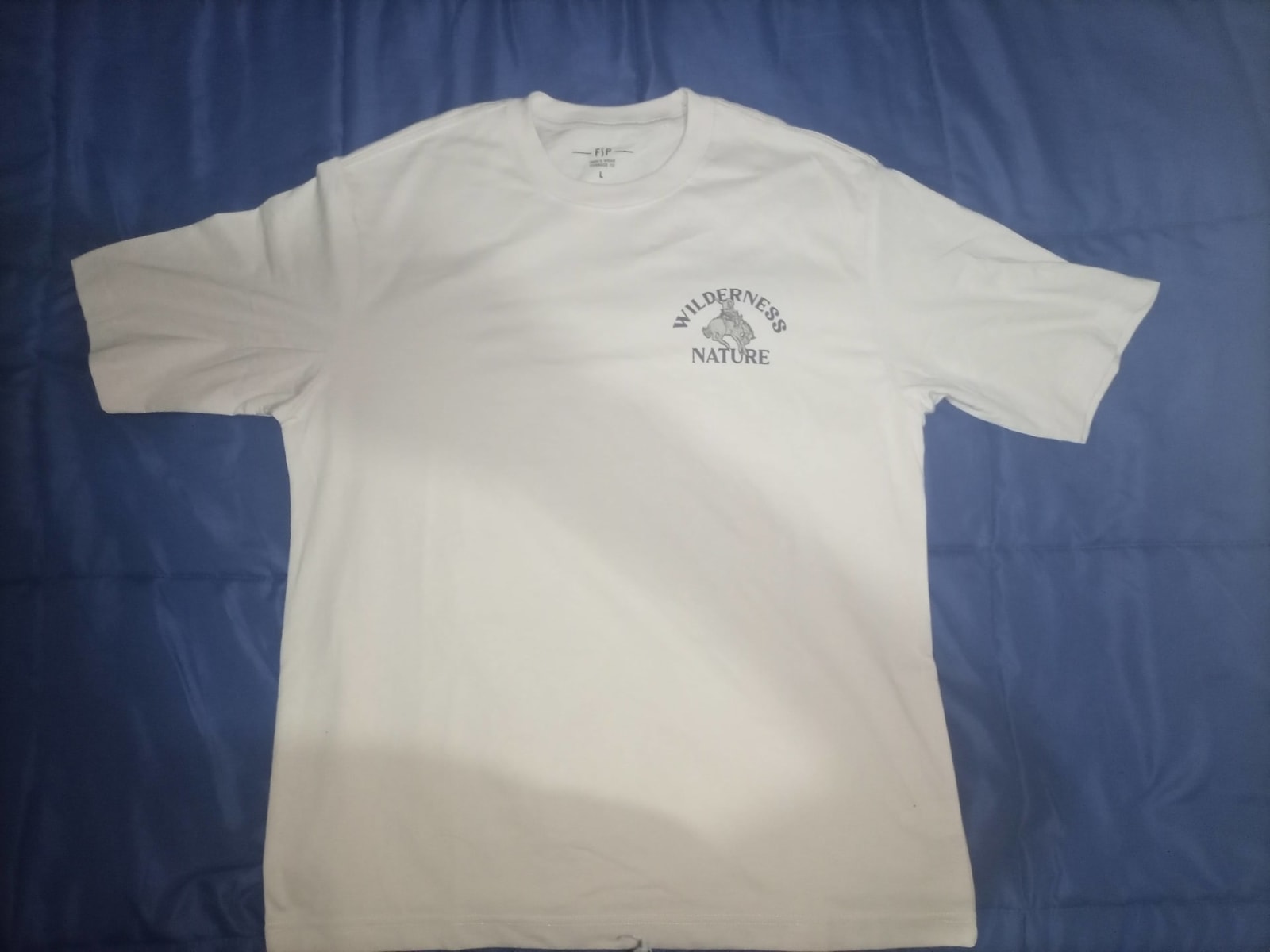 Polera Blanca FSP Oversize - Talla L