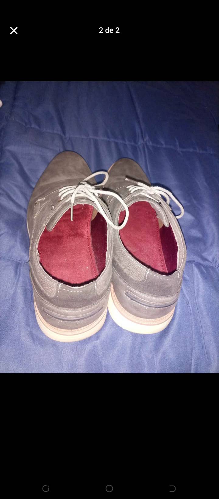 Zapatos casuales de hombre color gris — imagen 2