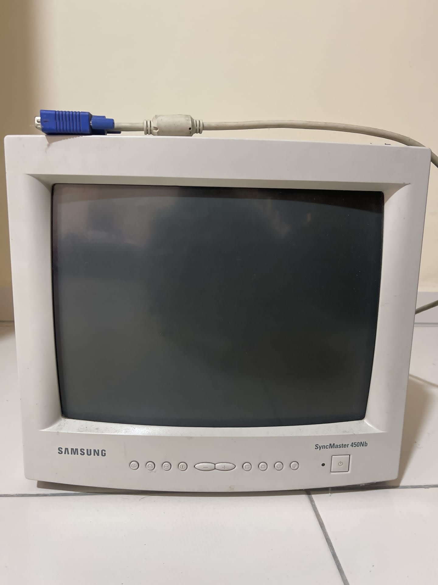 Monitor CRT Samsung SyncMaster Vintage
