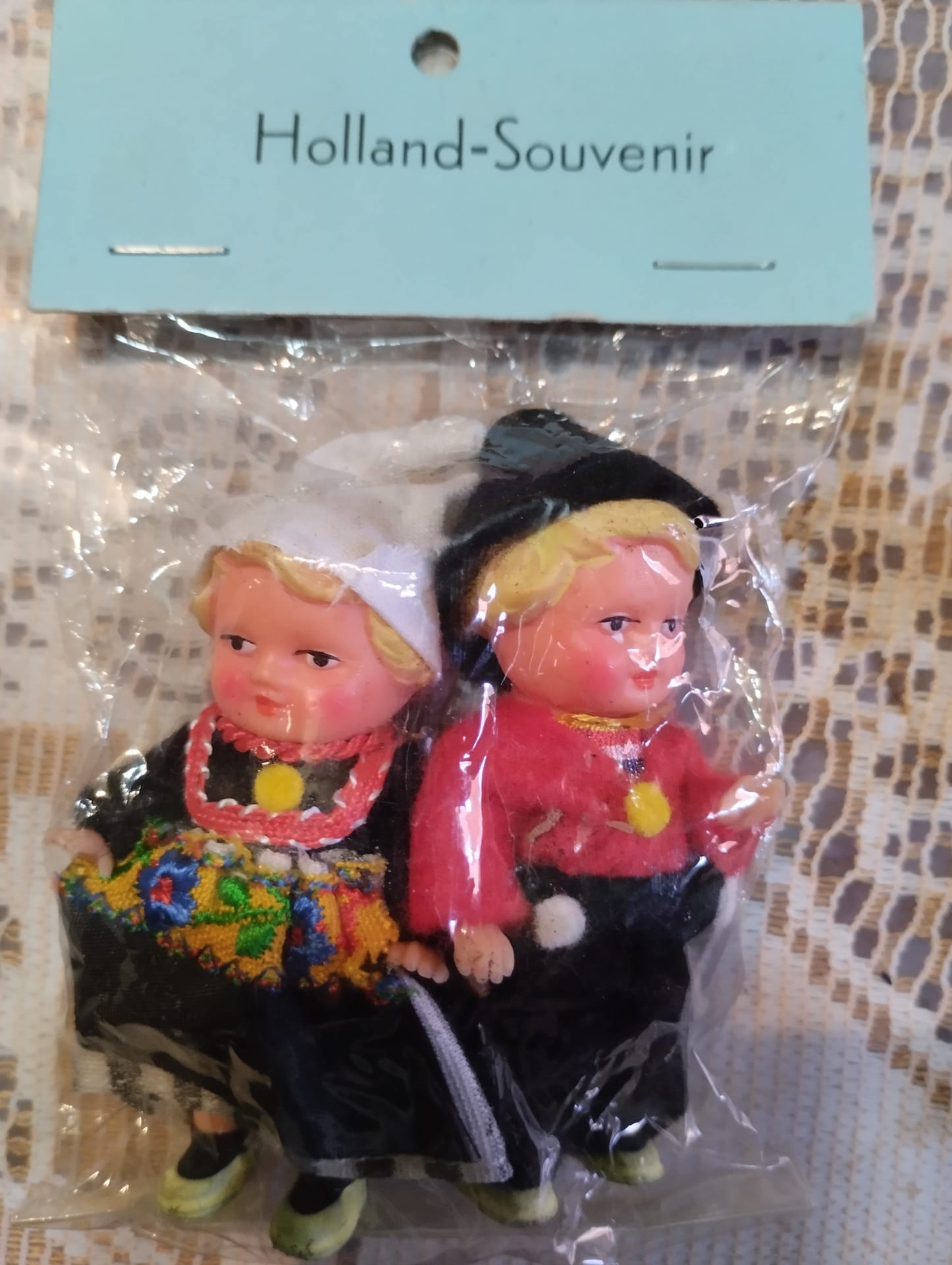 Pareja de Muñecos Souvenir de Holanda