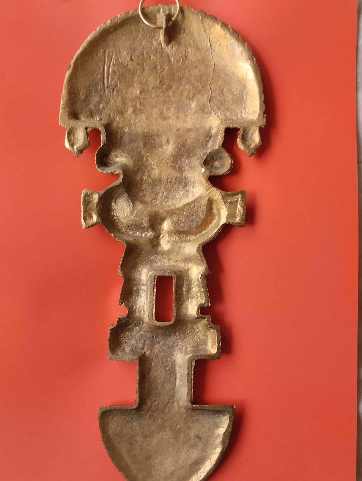 Tumi Decorativo de Perú - Dorado — imagen 2