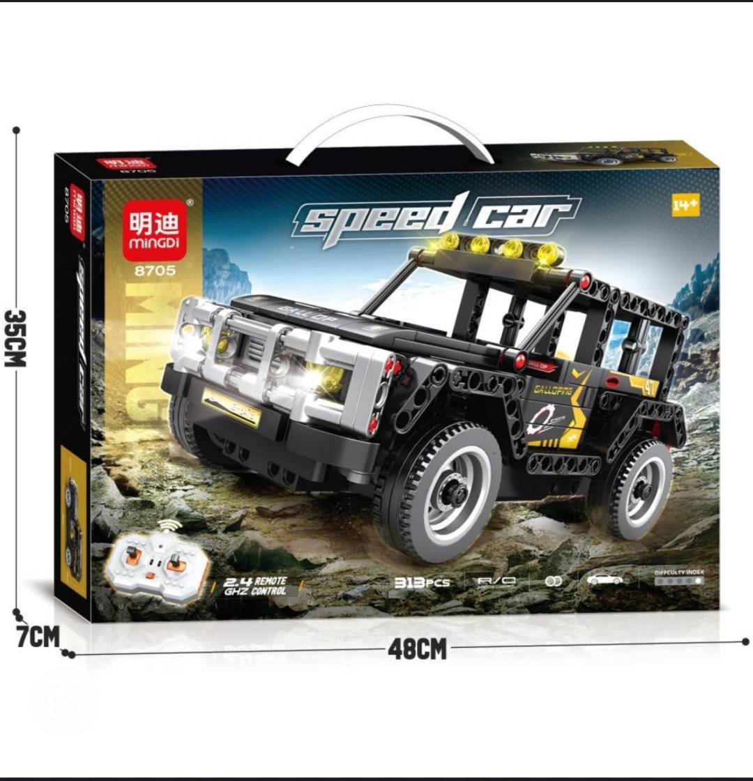 Auto Bloques R/C MINGDI 313 Piezas