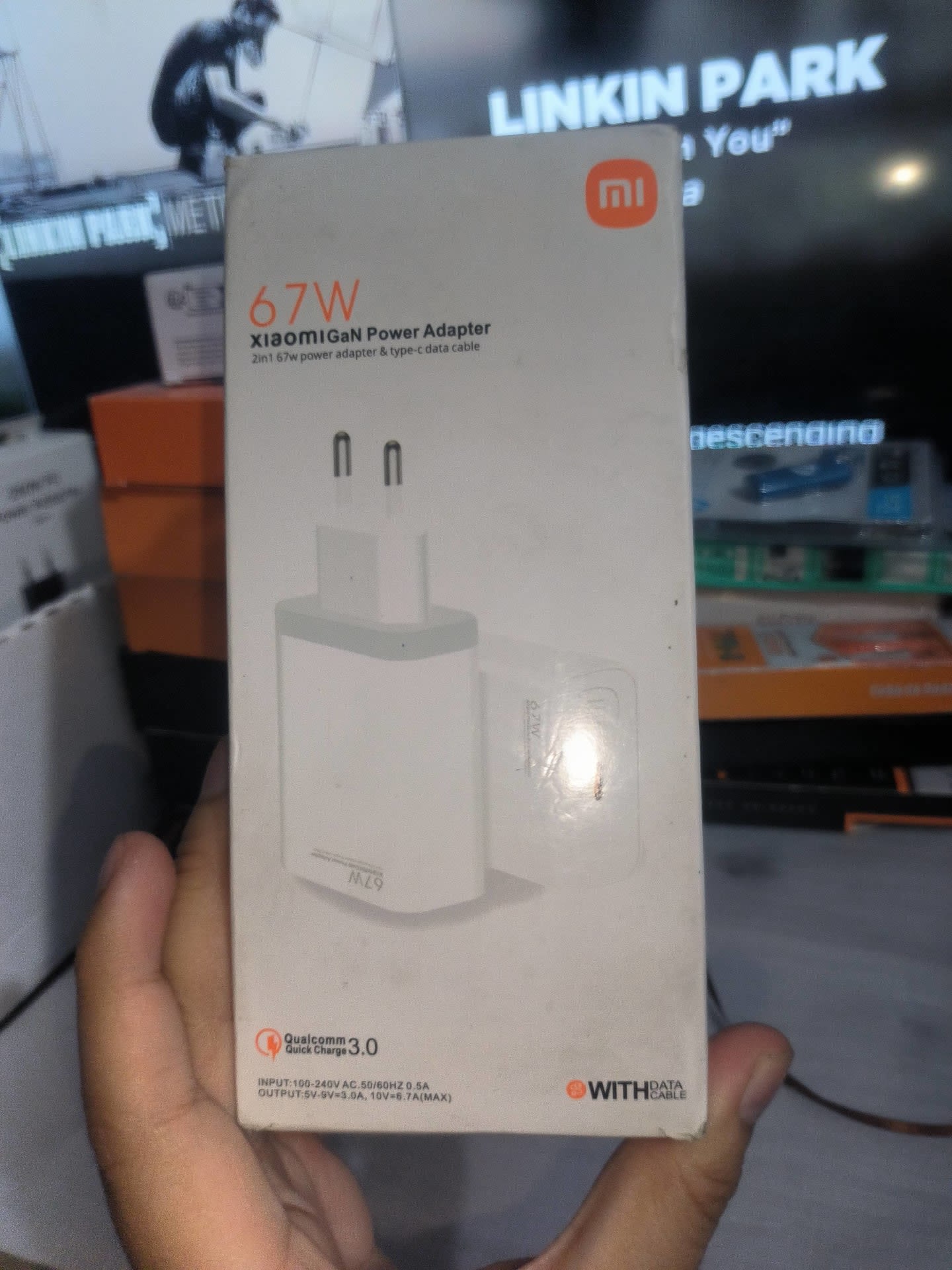 Cargador Xiaomi 67W GaN + Cable USB-C
