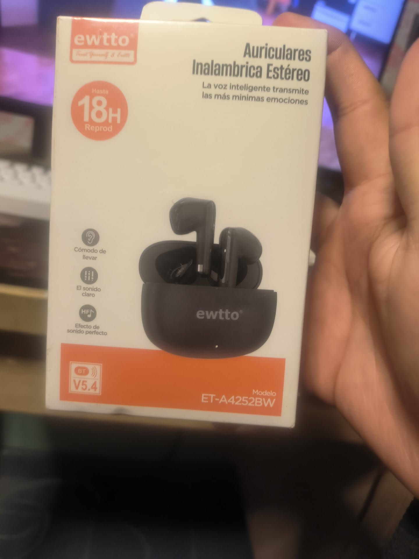 Auriculares ewtto Inalámbricos BT 5.4