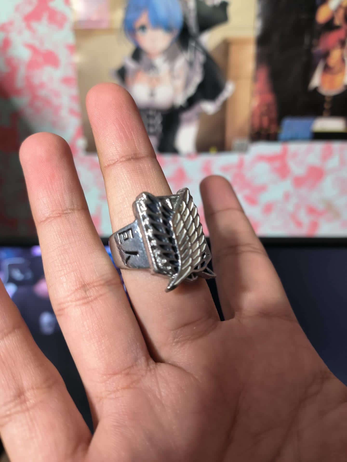 Anillo Alas de la Libertad - Shingeki — imagen 2