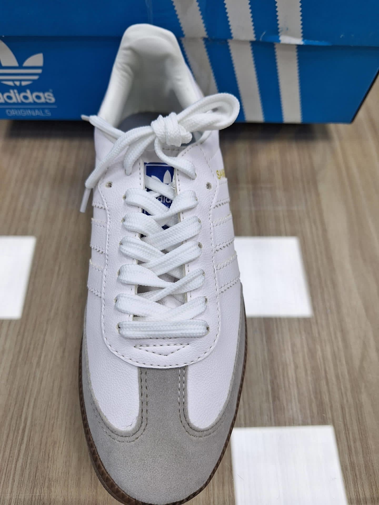 Tenis Samba White 37/38 plantilla 25cm — imagen 2