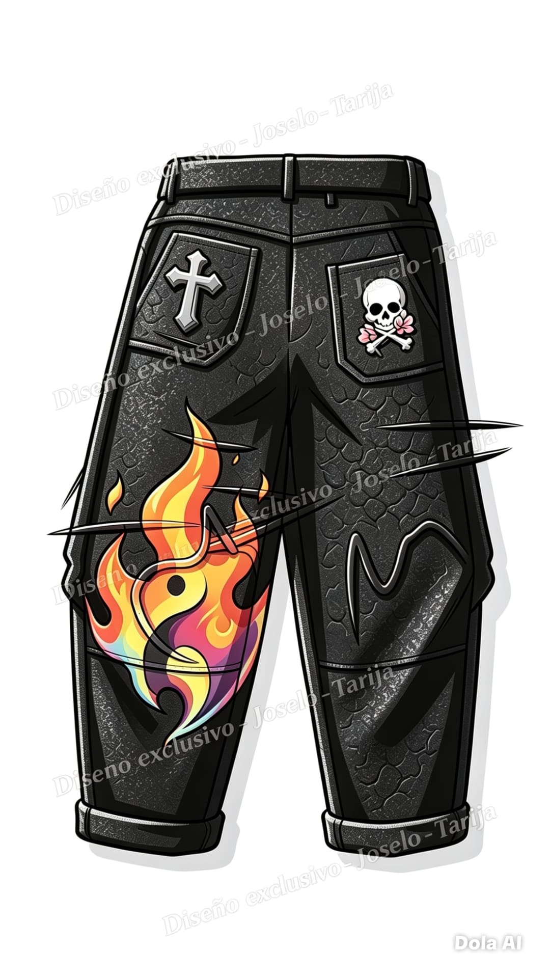 Pantalón baggy ancho marca Joselo — imagen 2
