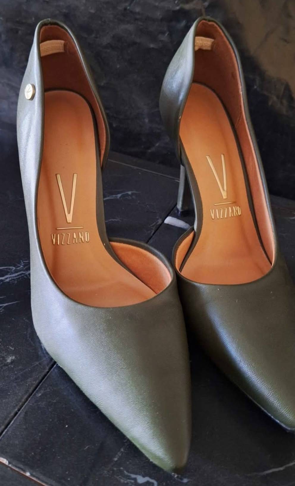 Tacones Vizzano Elegantes Verde Oliva