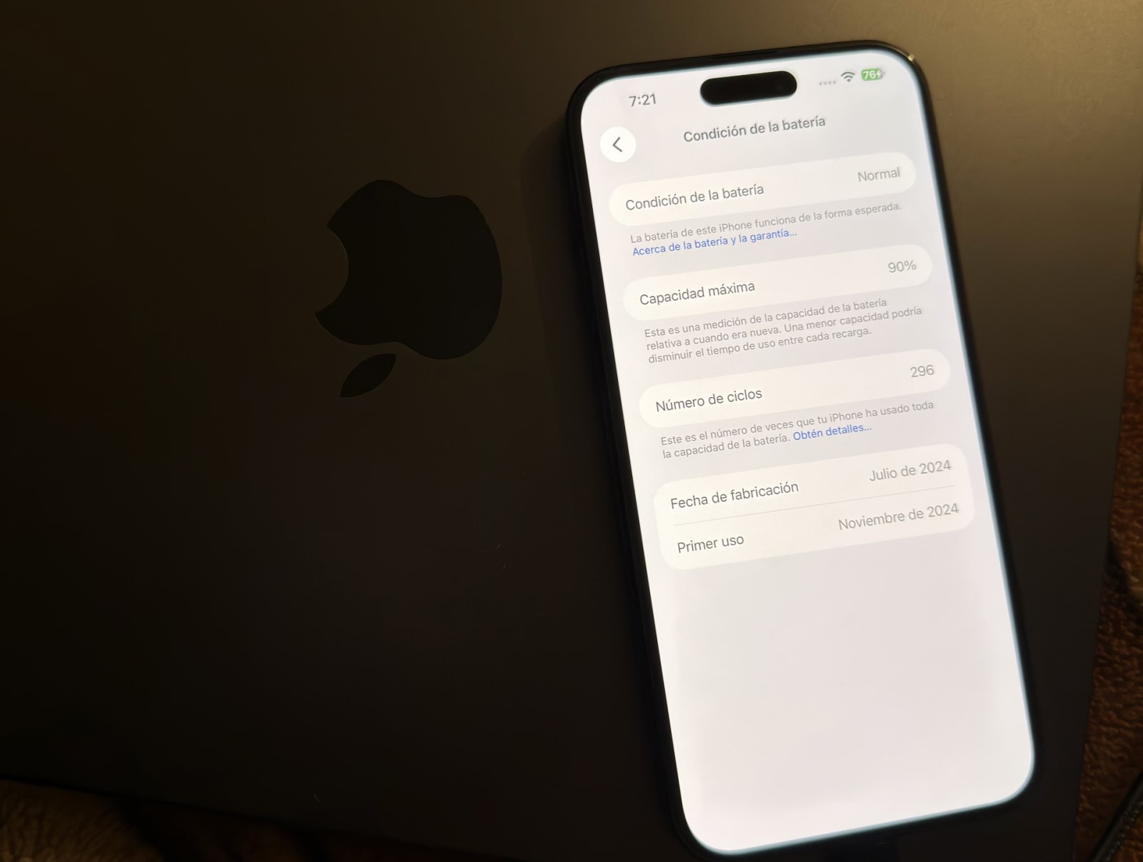 iPhone 15 plus Negro 128GB - Como Nuevo — imagen 3