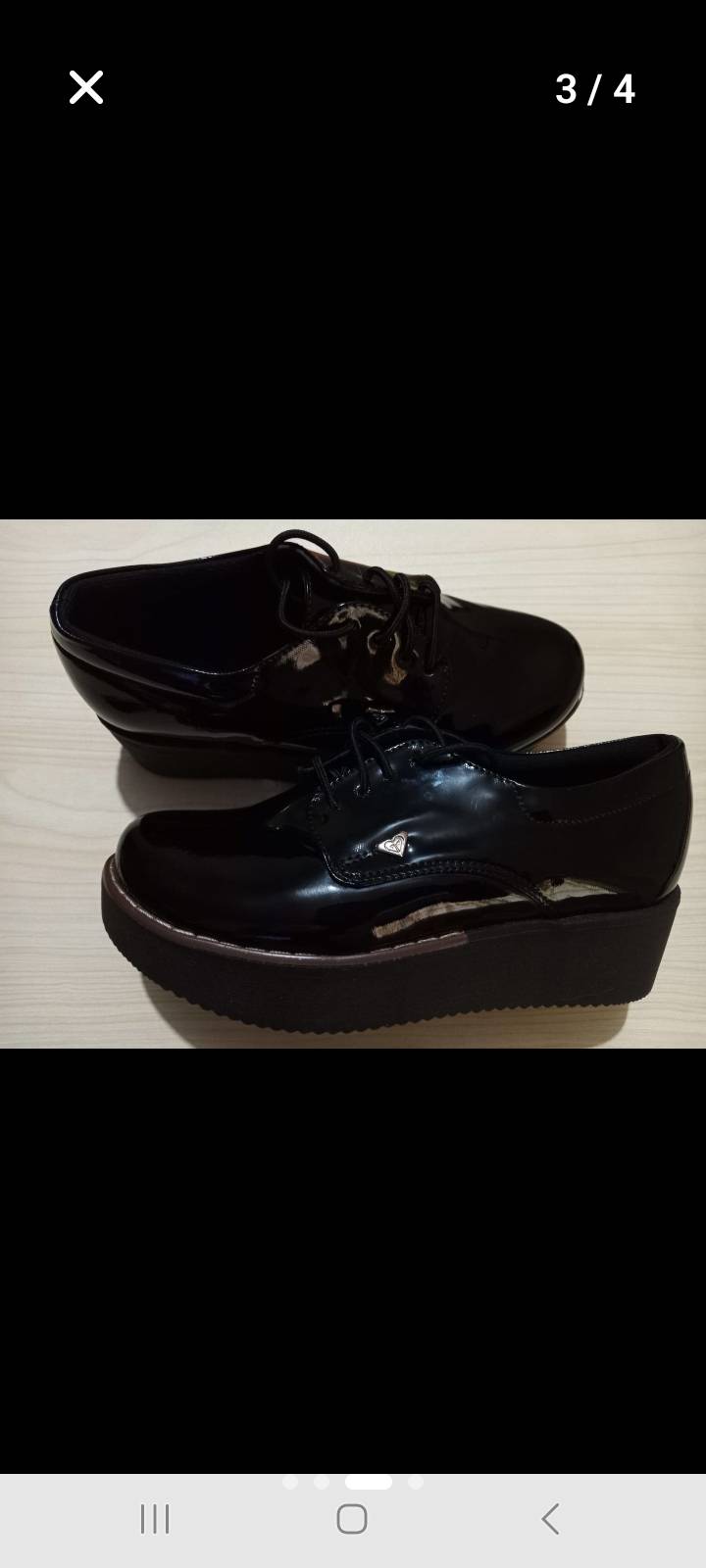 Zapatos de Plataforma Roxy Negros
